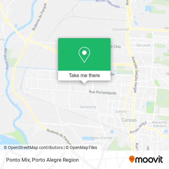 Ponto Mix map