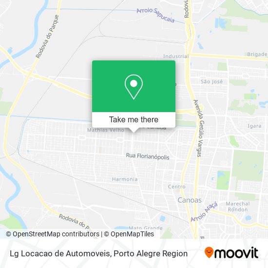 Lg Locacao de Automoveis map