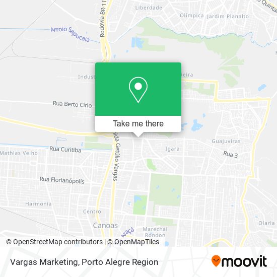 Vargas Marketing map