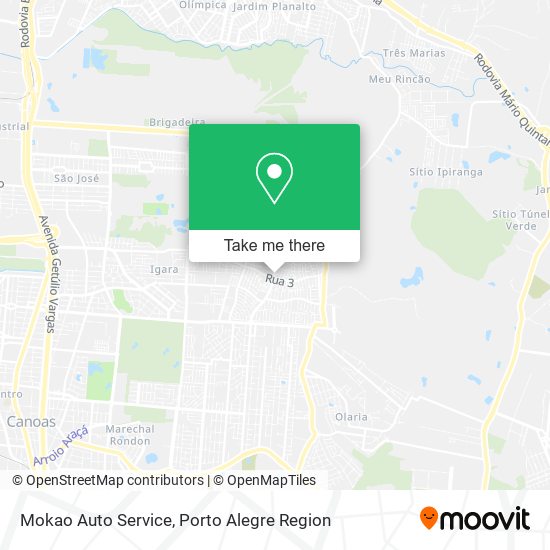 Mapa Mokao Auto Service