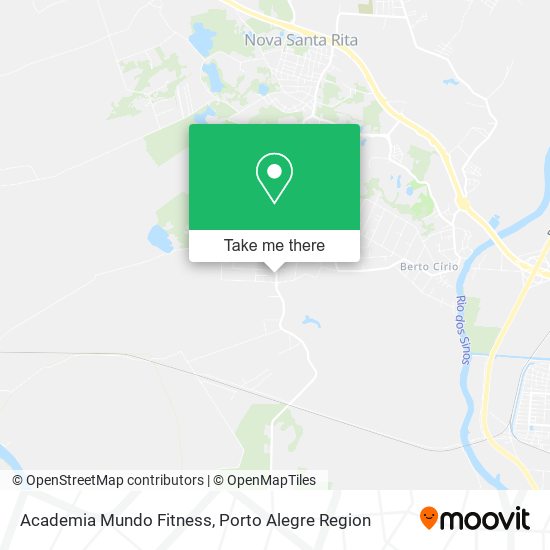 Academia Mundo Fitness map