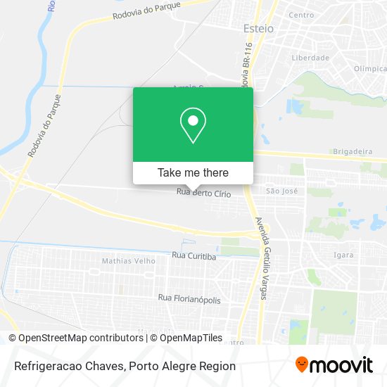 Refrigeracao Chaves map