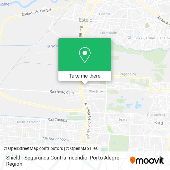 Shield - Seguranca Contra Incendio map