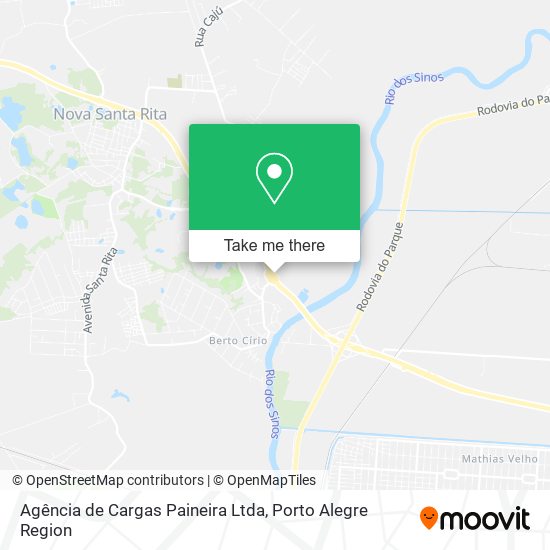 Agência de Cargas Paineira Ltda map