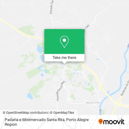 Padaria e Minimercado Santa Rita map