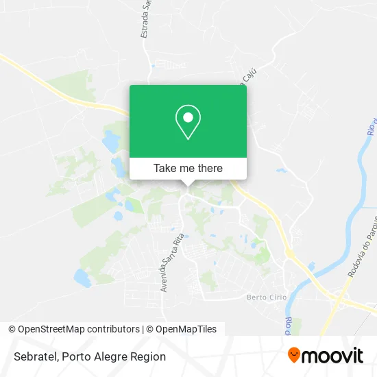 Sebratel map