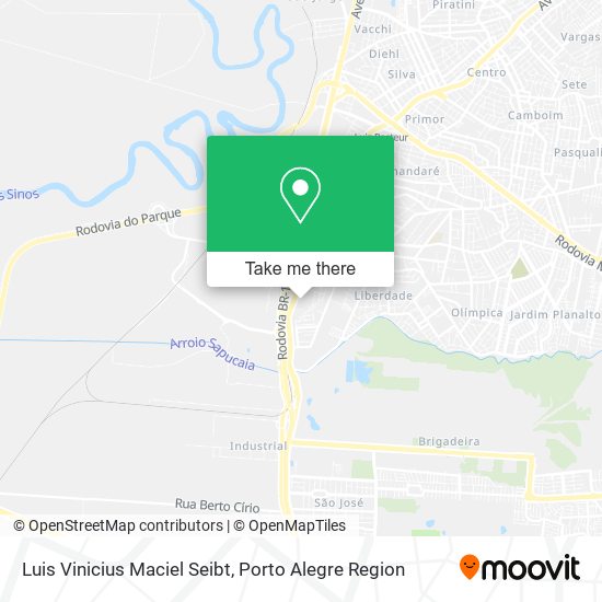 Luis Vinicius Maciel Seibt map