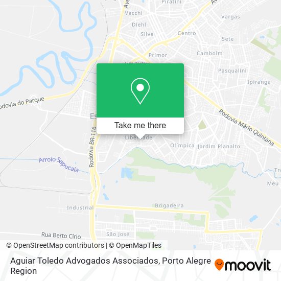 Aguiar Toledo Advogados Associados map