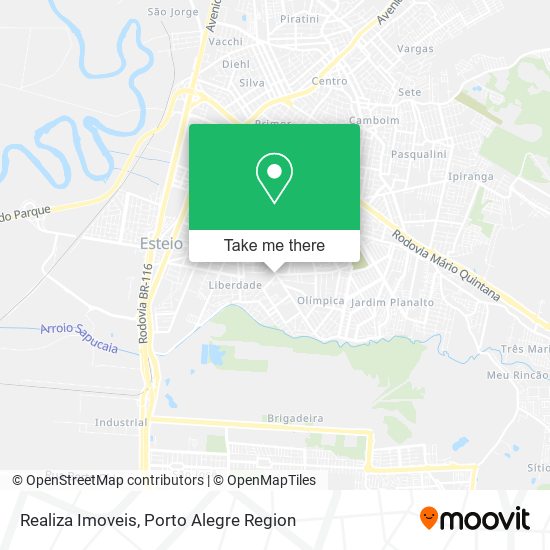 Realiza Imoveis map