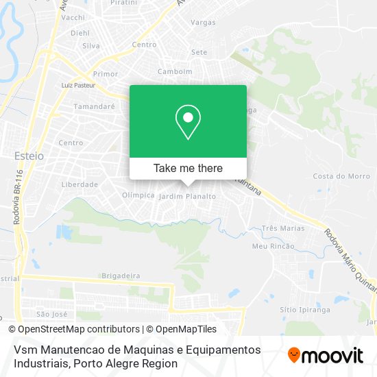 Vsm Manutencao de Maquinas e Equipamentos Industriais map