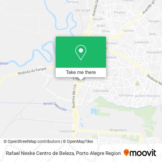 Rafael Neske Centro de Beleza map