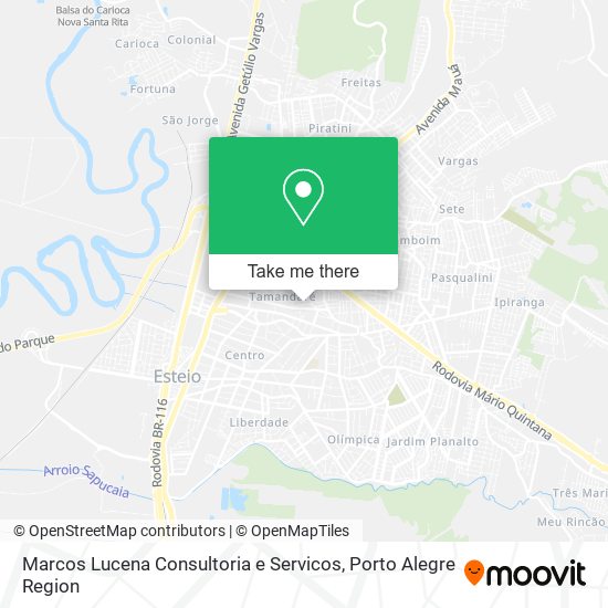 Marcos Lucena Consultoria e Servicos map