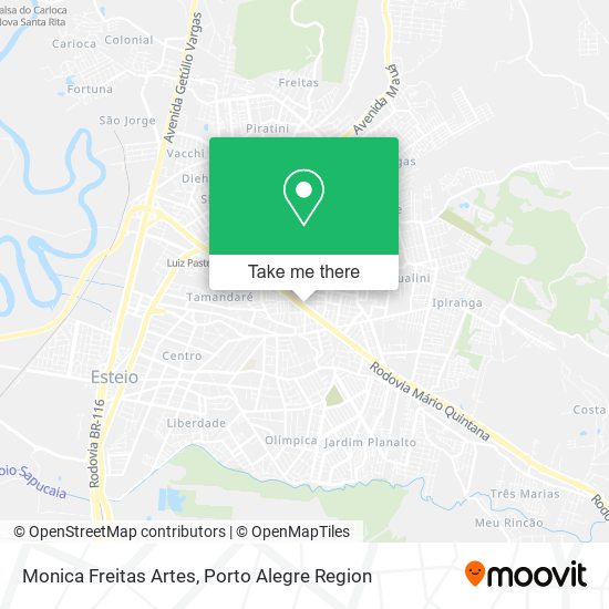 Mapa Monica Freitas Artes