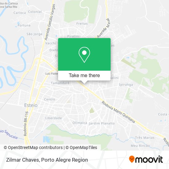 Mapa Zilmar Chaves