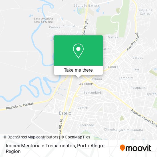 Iconex Mentoria e Treinamentos map