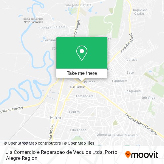 Mapa J a Comercio e Reparacao de Veculos Ltda