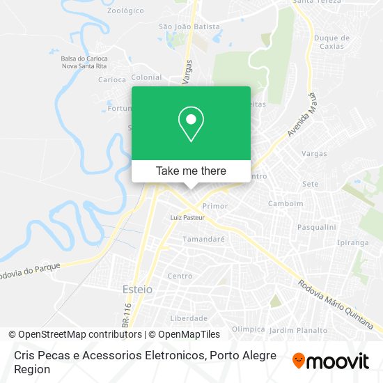 Cris Pecas e Acessorios Eletronicos map