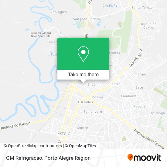 Mapa GM Refrigracao