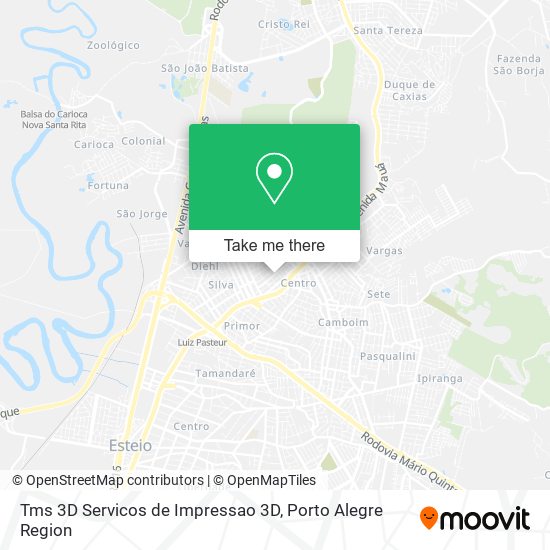 Tms 3D Servicos de Impressao 3D map