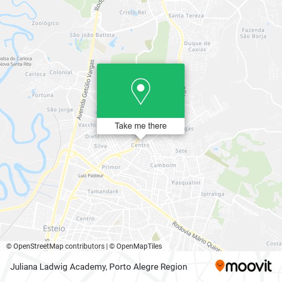 Juliana Ladwig Academy map