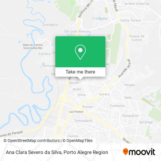 Mapa Ana Clara Severo da Silva