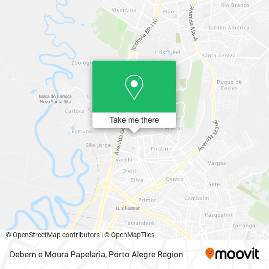 Debem e Moura Papelaria map