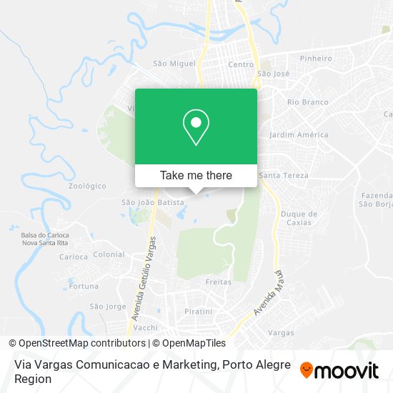 Via Vargas Comunicacao e Marketing map