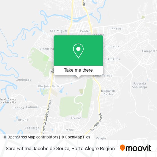 Mapa Sara Fátima Jacobs de Souza