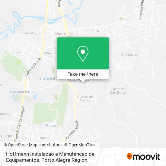 Hoffmann Instalacao e Manutencao de Equipamentos map