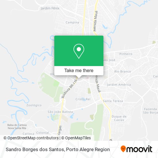 Sandro Borges dos Santos map