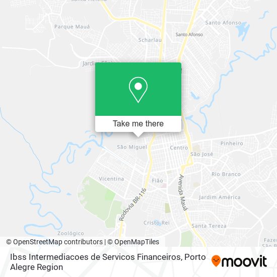 Ibss Intermediacoes de Servicos Financeiros map