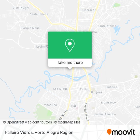 Falleiro Vidros map