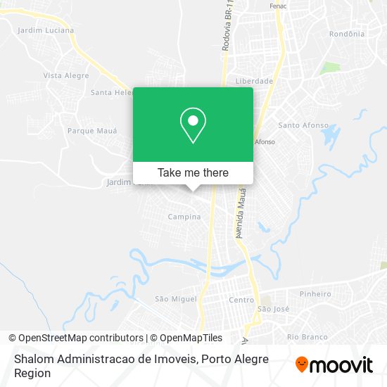 Shalom Administracao de Imoveis map