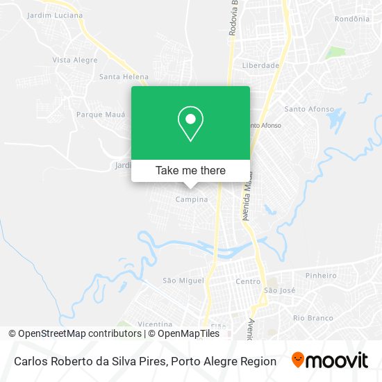 Carlos Roberto da Silva Pires map