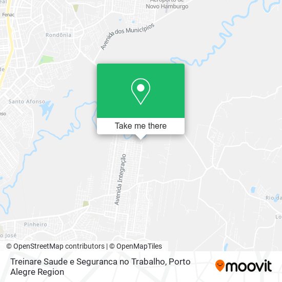 Mapa Treinare Saude e Seguranca no Trabalho