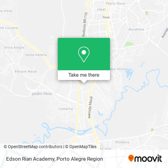 Mapa Edson Rian Academy