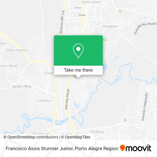 Mapa Francisco Assis Sturmer Junior