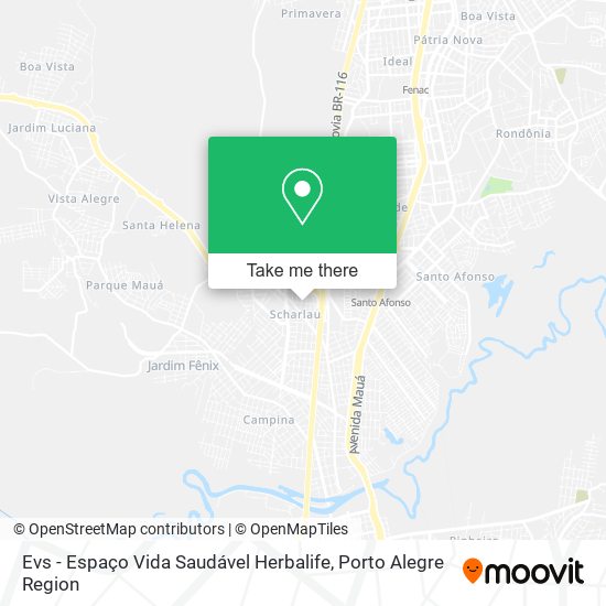 Evs - Espaço Vida Saudável Herbalife map