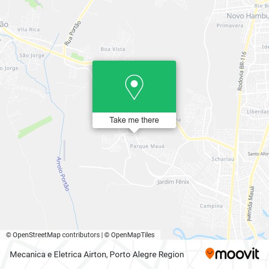 Mecanica e Eletrica Airton map