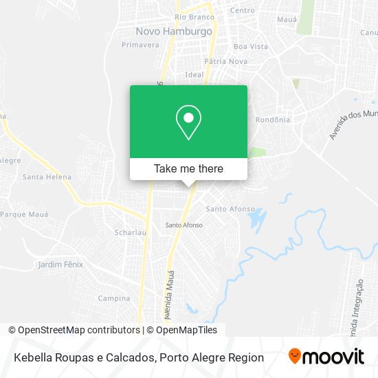 Kebella Roupas e Calcados map