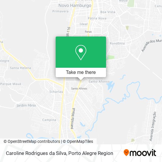 Mapa Caroline Rodrigues da Silva