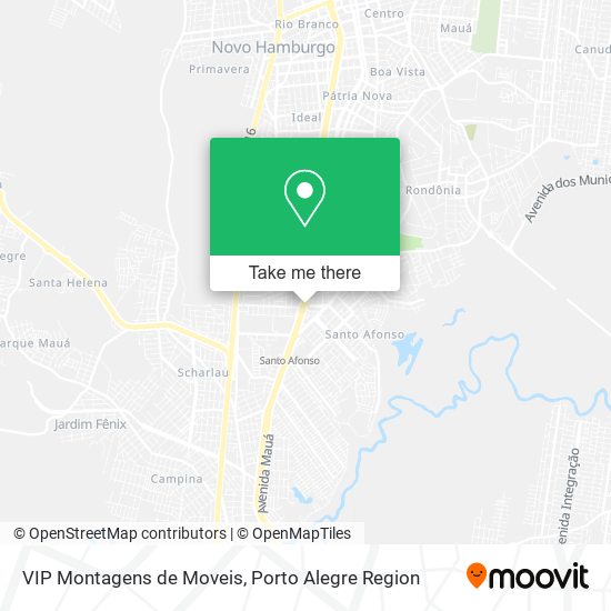 Mapa VIP Montagens de Moveis