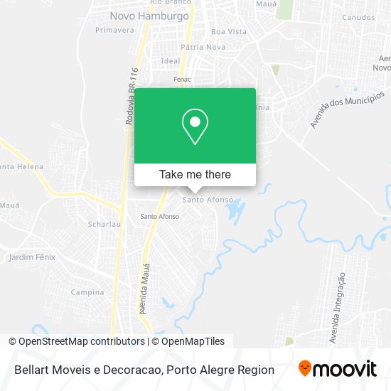 Bellart Moveis e Decoracao map