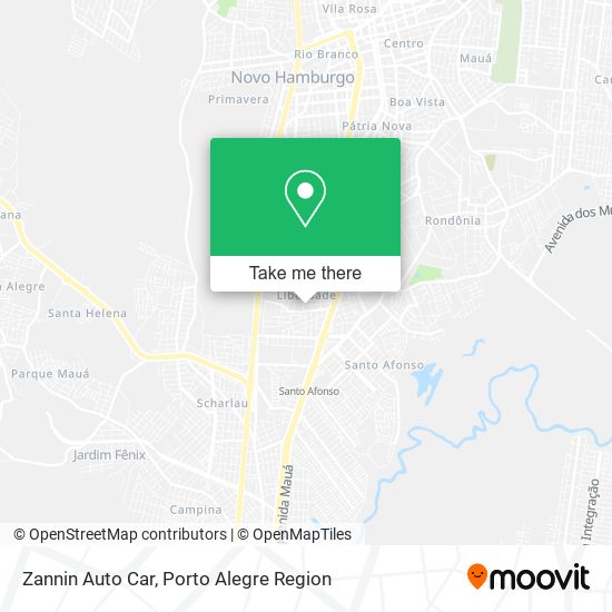 Zannin Auto Car map