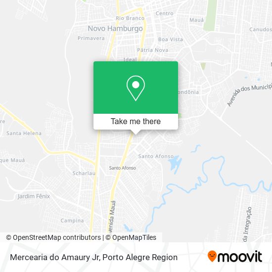 Mapa Mercearia do Amaury Jr