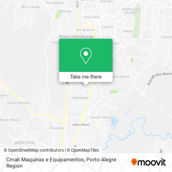 Cmak Maquinas e Equipamentos map