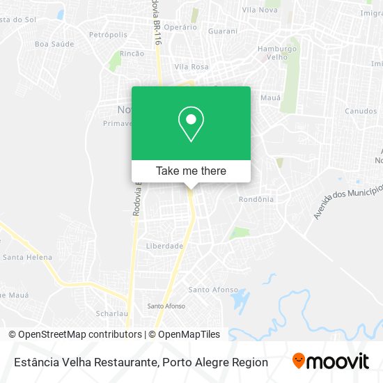 Estância Velha Restaurante map