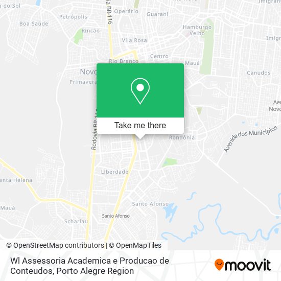 Wl Assessoria Academica e Producao de Conteudos map