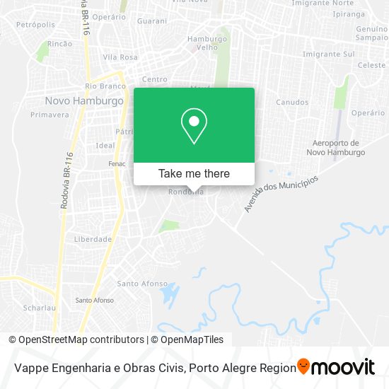 Vappe Engenharia e Obras Civis map