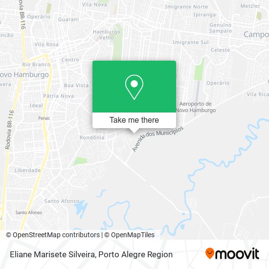 Eliane Marisete Silveira map